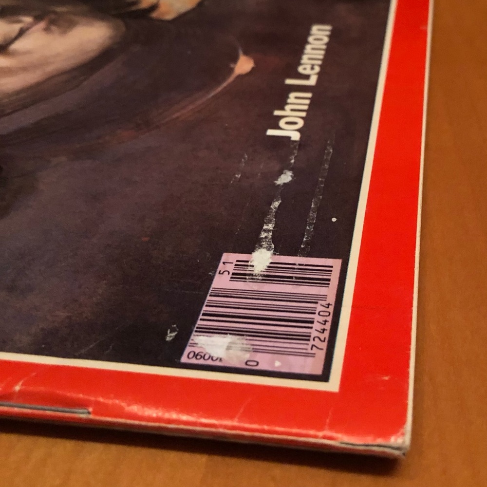 TIME magazine - John Lennon- December 22, 1980 - Picture 3 of 5